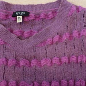 Versace Purple Sweater